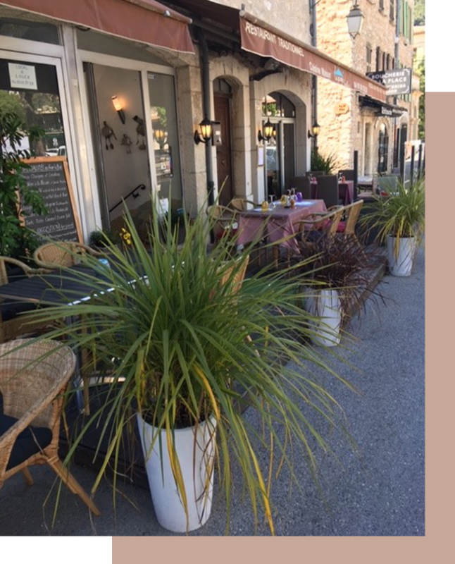 Le restaurant - La Grange - Tourrettes-sur-Loup - bon restaurant COURSEGOULES